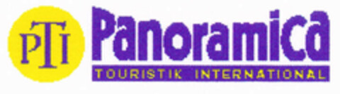 PTI Panoramica TOURISTIK INTERNATIONAL Logo (EUIPO, 15.09.1999)