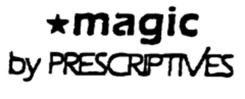 magic by PRESCRIPTIVES Logo (EUIPO, 19.10.2000)