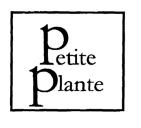 Petite Plante Logo (EUIPO, 03.04.2001)