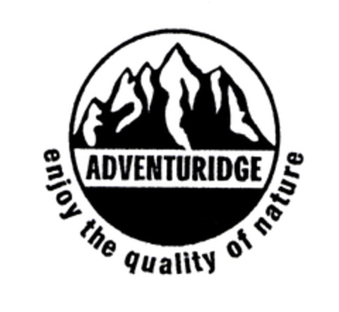 ADVENTURIDGE enjoy the quality of nature Logo (EUIPO, 06/02/2003)