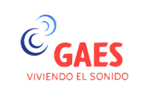 GAES VIVIENDO EL SONIDO Logo (EUIPO, 11.07.2003)