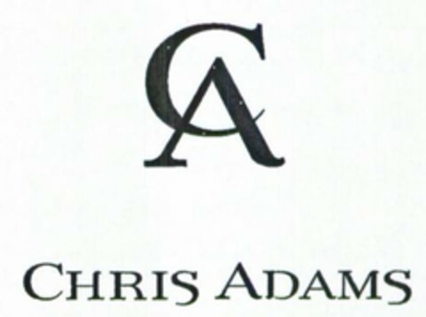 CA CHRIS ADAMS Logo (EUIPO, 05.12.2006)