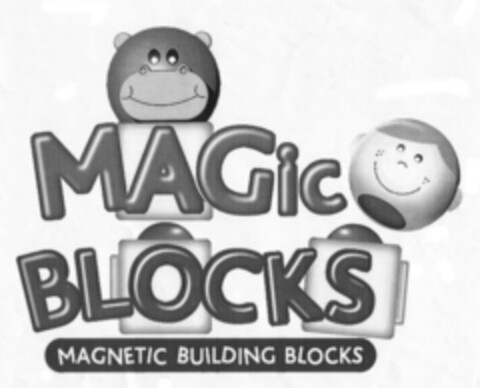 MAGIC BLOCKS MAGNETIC BUILDING BLOCKS Logo (EUIPO, 04/13/2007)