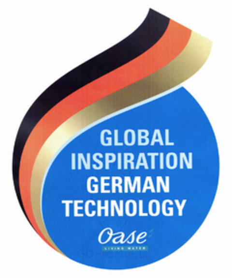 GLOBAL INSPIRATION GERMAN TECHNOLOGY Oase LIVING WATER Logo (EUIPO, 05.03.2009)