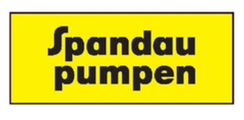 Spandau pumpen Logo (EUIPO, 04/09/2009)