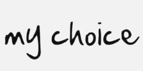 my choice Logo (EUIPO, 24.11.2009)