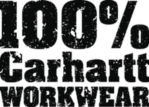 100 % CARHARTT WORKWEAR Logo (EUIPO, 15.04.2010)