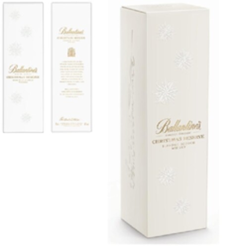 Ballantine's Limited Edition Christmas Reserve Logo (EUIPO, 29.10.2010)