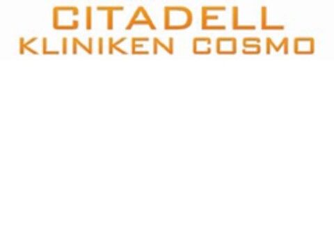 CITADELL KLINIKEN COSMO Logo (EUIPO, 07/15/2011)