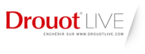 Drouot LIVE
ENCHERIR SUR WWW.DROUOTLIVE.COM Logo (EUIPO, 24.10.2012)