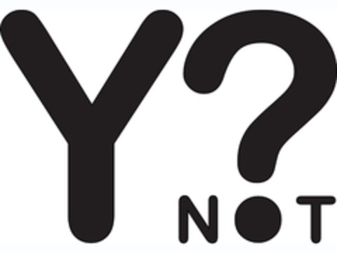 Y NOT Logo (EUIPO, 12.06.2013)