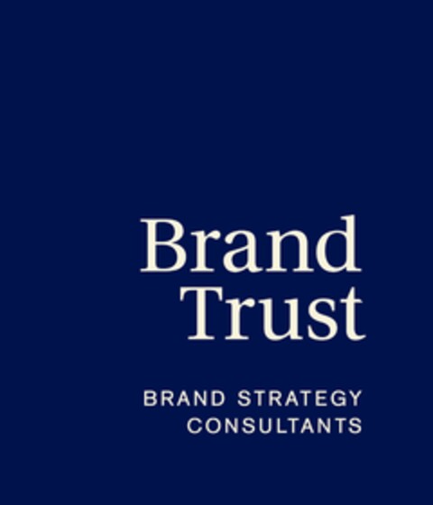 Brand Trust BRAND STRATEGY CONSULTANTS Logo (EUIPO, 12.06.2013)