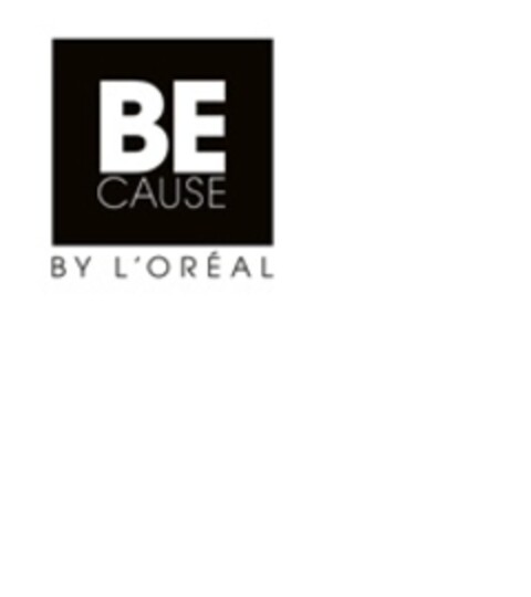 BE CAUSE BY L'OREAL Logo (EUIPO, 12/16/2013)