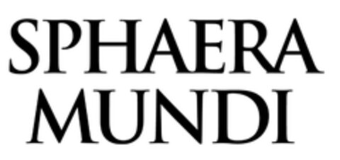SPHAERA MUNDI Logo (EUIPO, 16.04.2014)