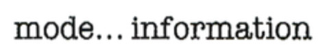 mode... information Logo (EUIPO, 10.07.2014)