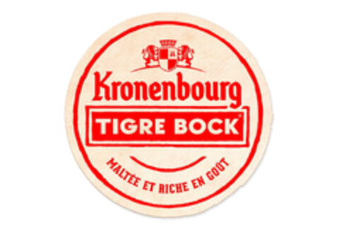 Kronenbourg Tigre Bock - Maltée et riche en goût Logo (EUIPO, 09/23/2014)