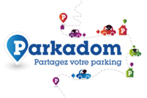 Parkadom Partagez votre parking Logo (EUIPO, 10.10.2014)