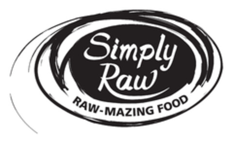 Simply Raw RAW-MAZING FOOD Logo (EUIPO, 12/11/2015)