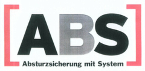 ABS Absturzsicherung mit System Logo (EUIPO, 25.01.2016)