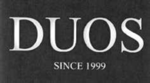 DUOS SINCE 1999 Logo (EUIPO, 10.01.2017)