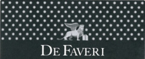 DE FAVERI Logo (EUIPO, 11.10.2017)