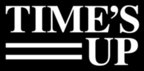 TIME'S UP Logo (EUIPO, 01/31/2018)