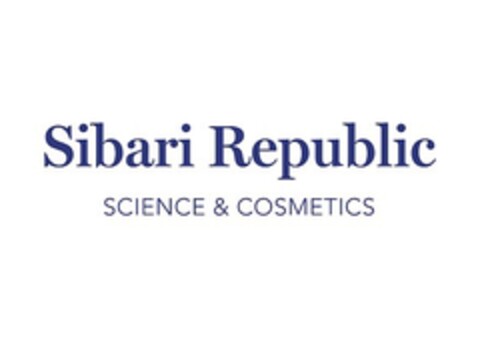 SIBARI REPUBLIC SCIENCE & COSMETICS Logo (EUIPO, 16.11.2018)