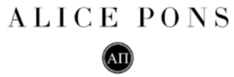 ALICE PONS Logo (EUIPO, 15.07.2019)