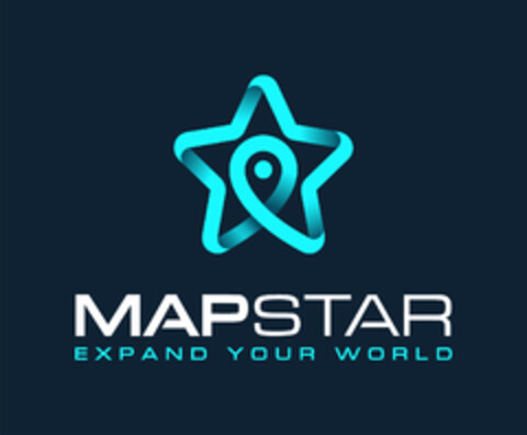 MAPSTAR EXPAND YOUR WORLD Logo (EUIPO, 08.08.2019)