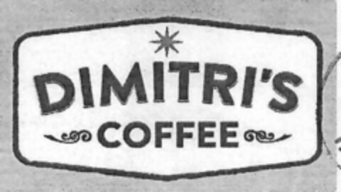 DIMITRI’S COFFEE Logo (EUIPO, 03/16/2020)