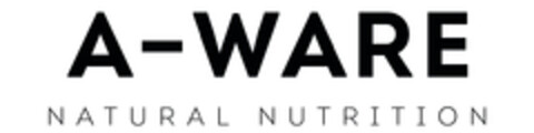 A-WARE Natural Nutrition Logo (EUIPO, 04/06/2020)