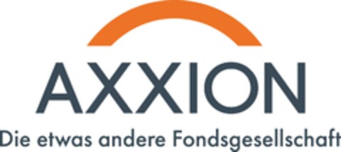 AXXION Die etwas andere Fondsgesellschaft Logo (EUIPO, 12.04.2023)