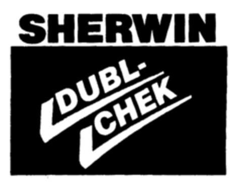 SHERWIN DUBL-CHEK Logo (EUIPO, 01.04.1996)