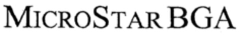 MICROSTAR BGA Logo (EUIPO, 13.10.1999)