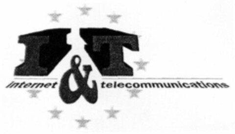 I &T internet & telecommunications Logo (EUIPO, 15.10.1999)