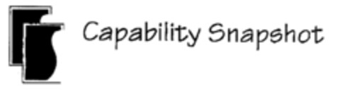 Capability Snapshot Logo (EUIPO, 01/10/2000)