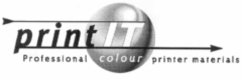 printIT Professional colour printer materials Logo (EUIPO, 28.04.2000)