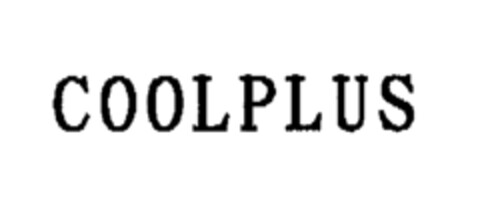 COOLPLUS Logo (EUIPO, 14.11.2001)