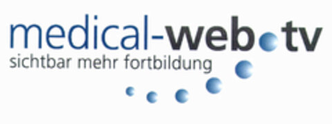 medical-web tv sichtbar mehr fortbildung Logo (EUIPO, 14.02.2002)