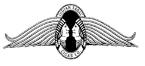 INDIAN TABAC CIGAR CO. Logo (EUIPO, 14.11.2002)