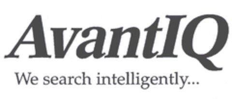 AvantIQ We search intelligently... Logo (EUIPO, 25.04.2003)