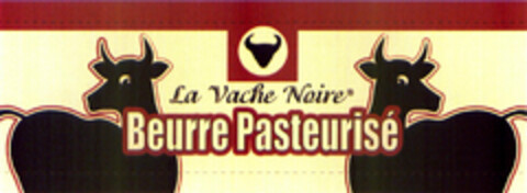 La Vache Noire BeurrePasteurisé Logo (EUIPO, 02.07.2004)