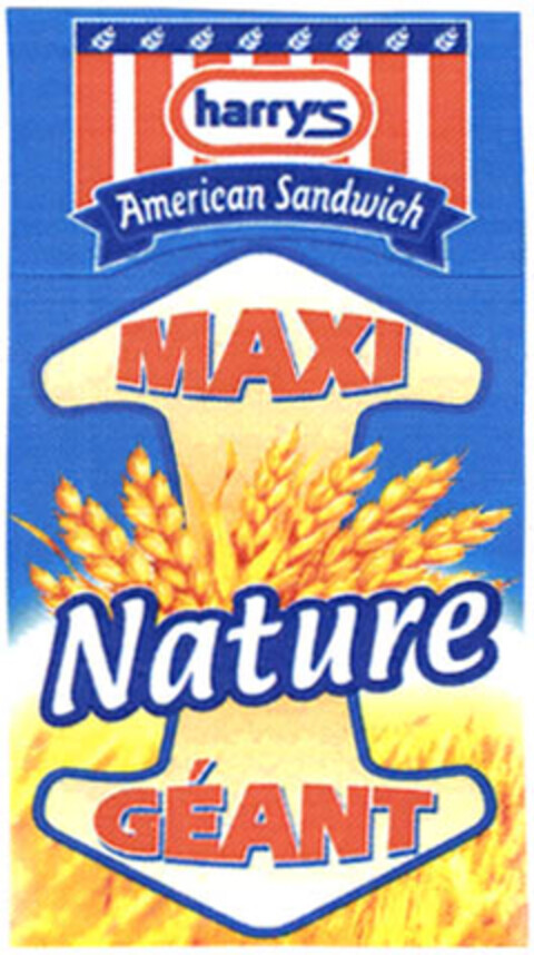 harry's American Sandwich MAXI Nature GÉANT Logo (EUIPO, 05.07.2005)