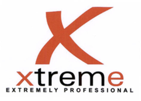 X xtreme EXTREMELY PROFESSIONAL Logo (EUIPO, 08.06.2007)