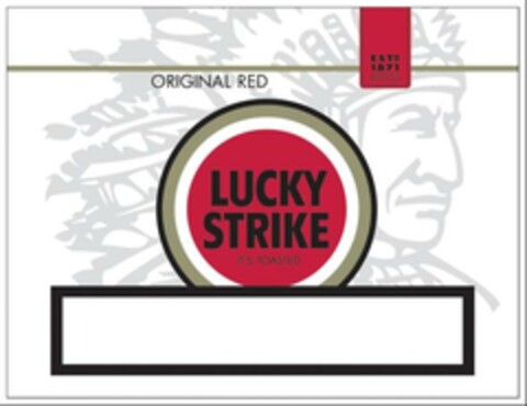 ORIGINAL RED LUCKY STRIKE IT´S TOASTED Logo (EUIPO, 28.04.2008)