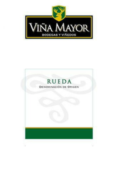VIÑA MAYOR BODEGAS Y VIÑEDOS RUEDA DENOMINACION DE ORIGEN Logo (EUIPO, 08/01/2008)