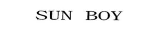 SUN BOY Logo (EUIPO, 04.09.2008)