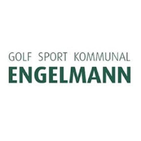 GOLF SPORT KOMMUNAL
ENGELMANN Logo (EUIPO, 20.05.2009)