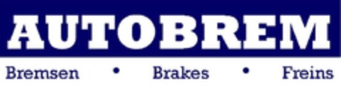 AUTOBREM Bremsen Brakes Freins Logo (EUIPO, 09.03.2010)