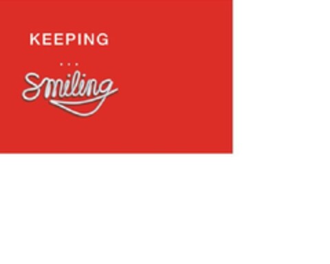 KEEPING ... smiling Logo (EUIPO, 05/31/2012)